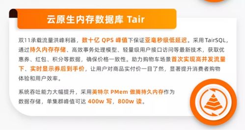 双十一狂欢背后的技术引擎 云原生内存数据库Tair如何通过实时计算提升购物体验